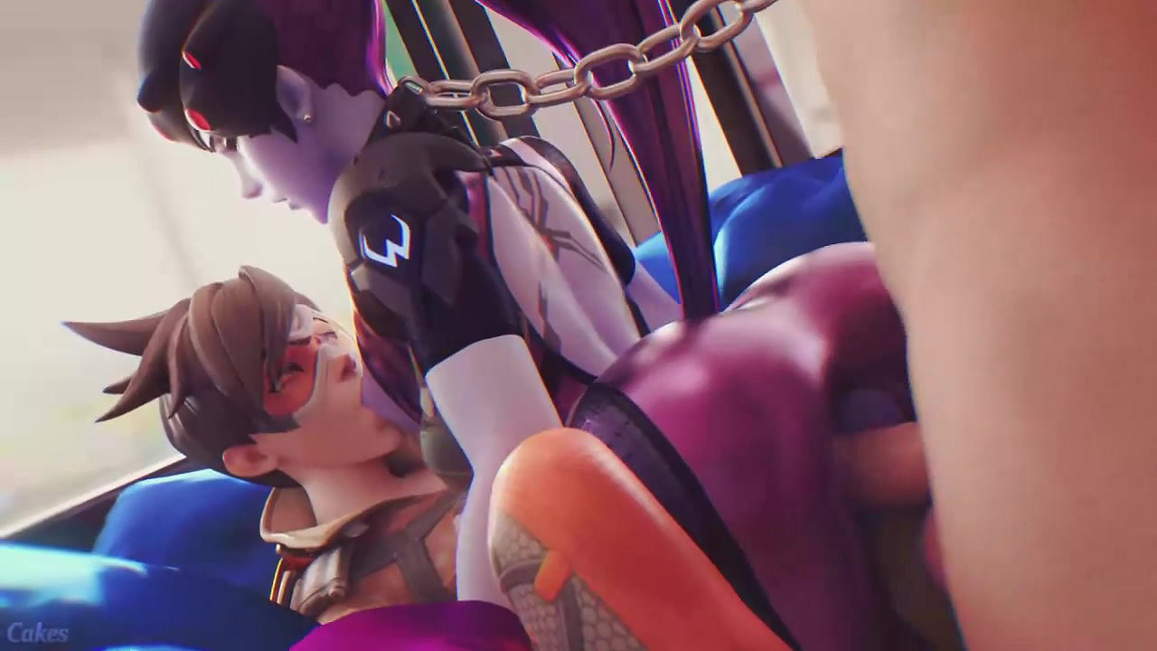 Tracer And Widowmaker Cakeofcakes Overwatch Animated Hentai 3 D Cgi Video