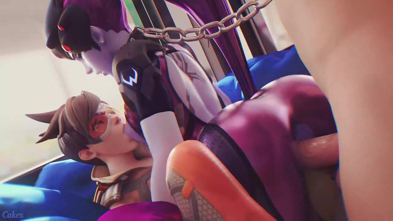 Tracer And Widowmaker Cakeofcakes Overwatch Animated Hentai 3 D Cgi Video