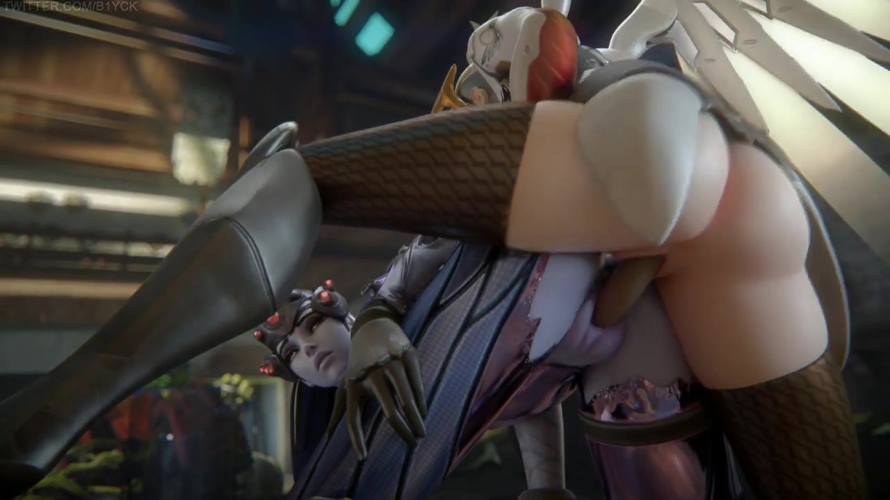 Widowmaker And Mercy FPS Blyck Overwatch Animated Hentai 3 D CGI Video 2