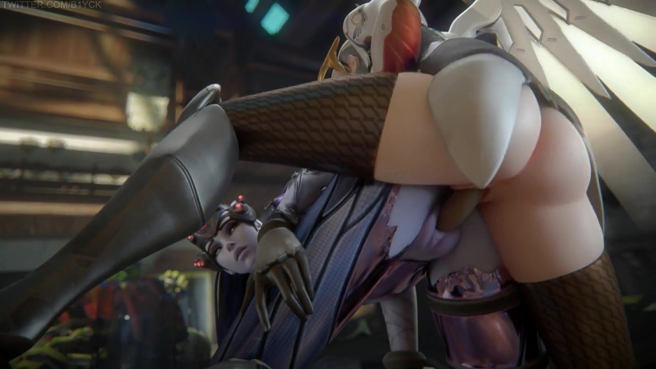 Widowmaker And Mercy FPS Blyck Overwatch Animated Hentai 3 D CGI Video 2