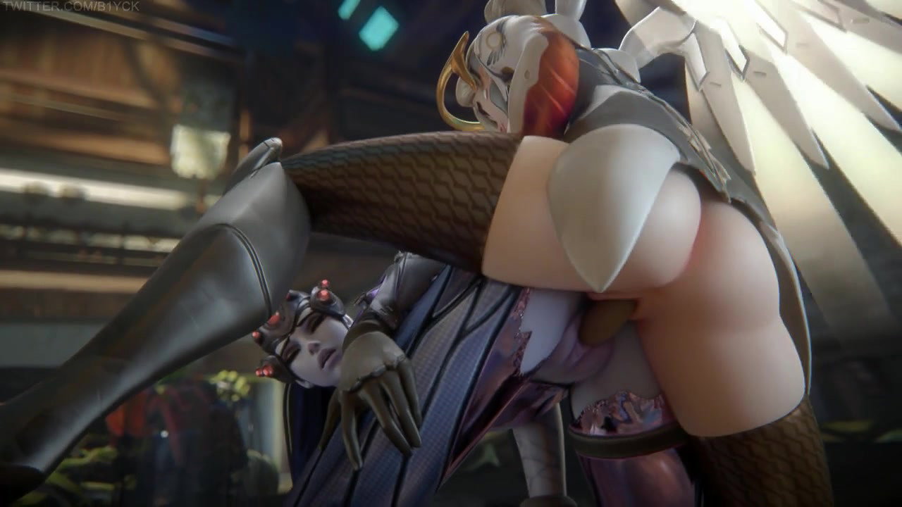 Widowmaker And Mercy FPS Blyck Overwatch Animated Hentai 3 D CGI Video 2
