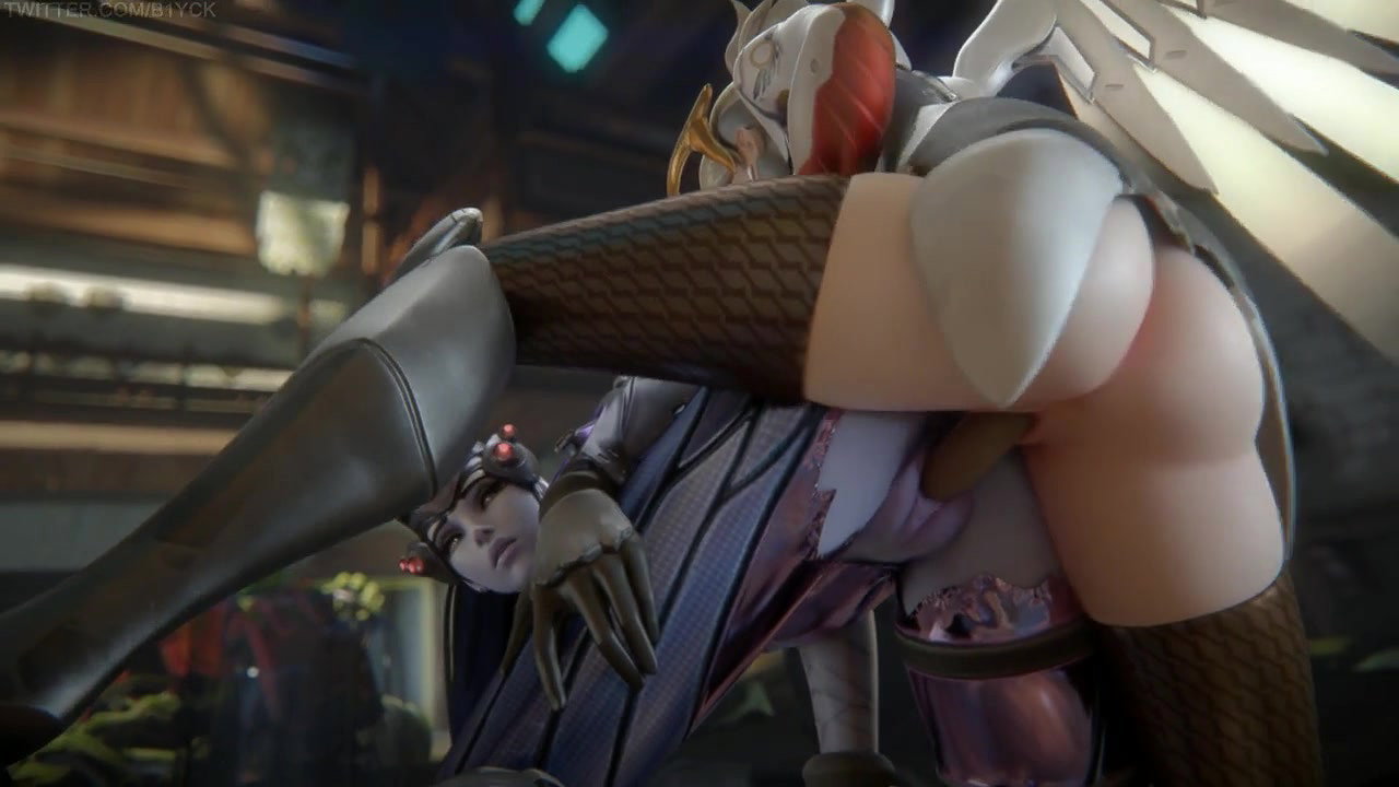 Widowmaker And Mercy FPS Blyck Overwatch Animated Hentai 3 D CGI Video 2
