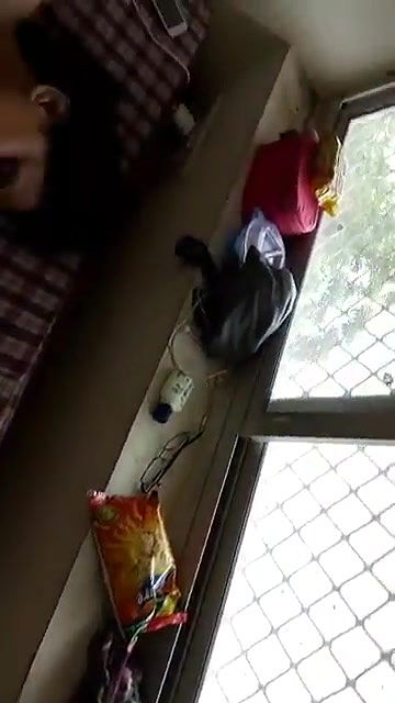 Gf sleeping deeply after hardcore sex with lover in hotel