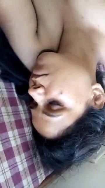 Gf sleeping deeply after hardcore sex with lover in hotel