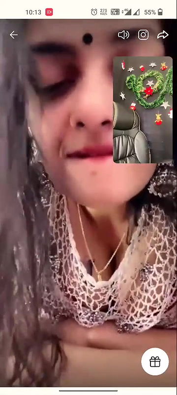 Nishala Nishanka Hot Tease in White Net Dress on Tango Live