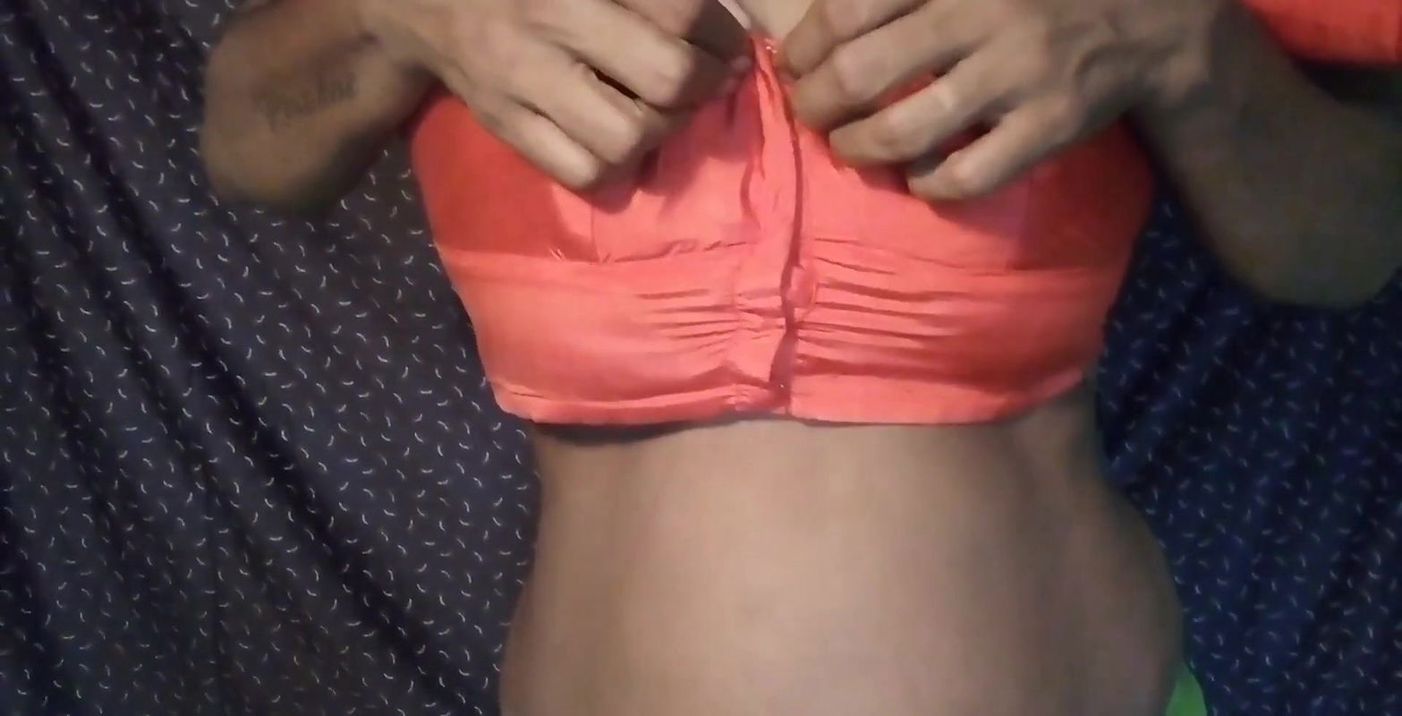 Breast massage by house owner.