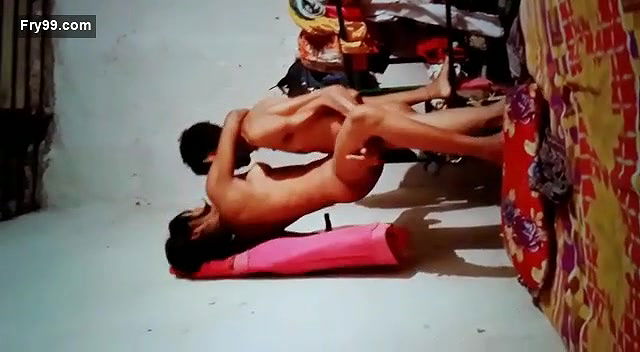 Village couple wedding night fucking