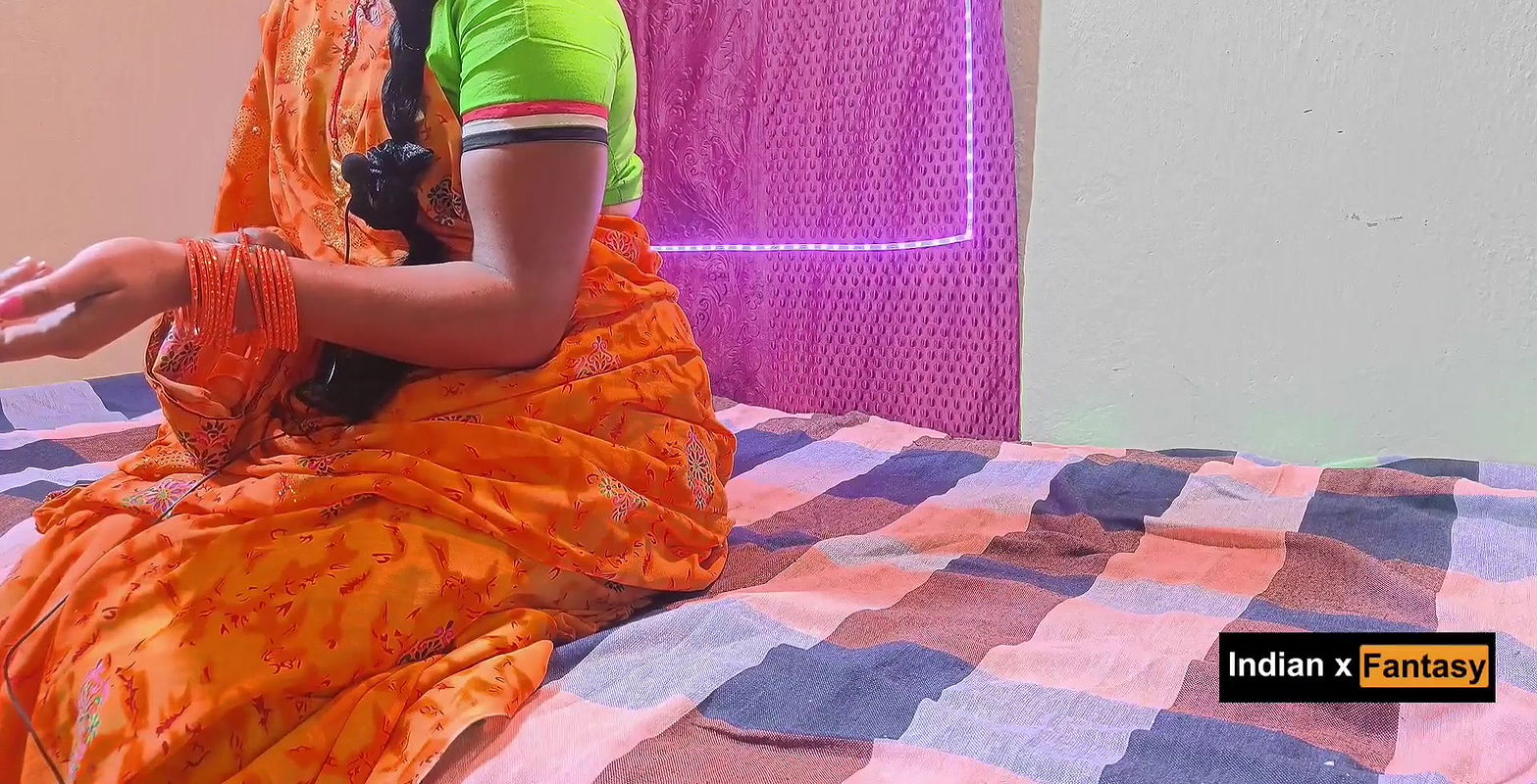 Dirty talking Desi neighbour bhabhi hard blowjob and hardsex.dever bhabhi sex