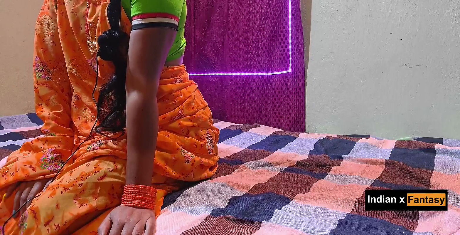 Dirty talking Desi neighbour bhabhi hard blowjob and hardsex.dever bhabhi sex