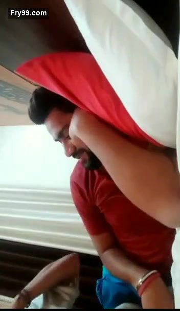 Sexy wife getting her boobs pressed