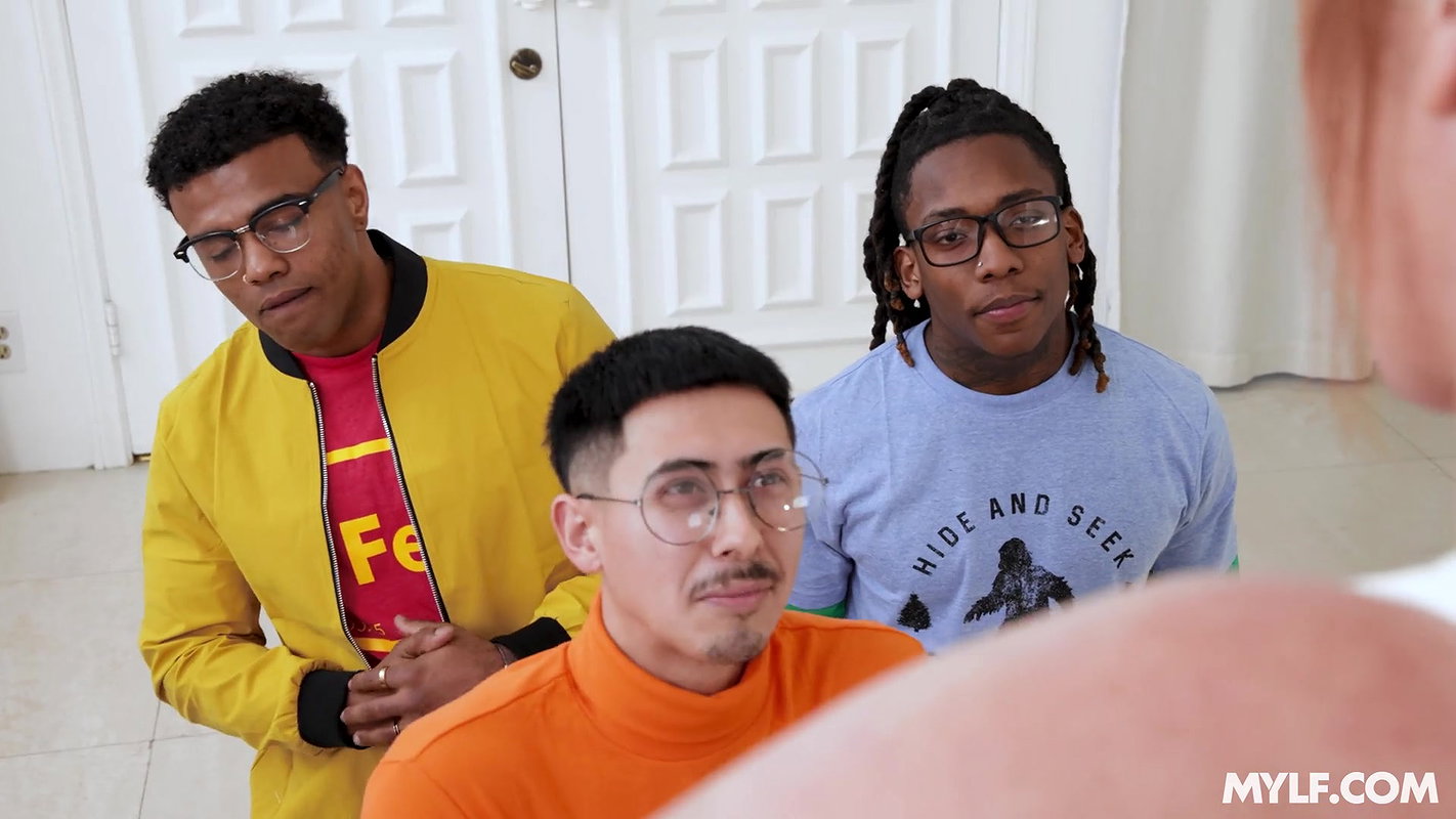 Lauren Phillips – Taking Two Big Black Cocks While My Nerdy Son IsnΓÇÖt WatchingΓÇª