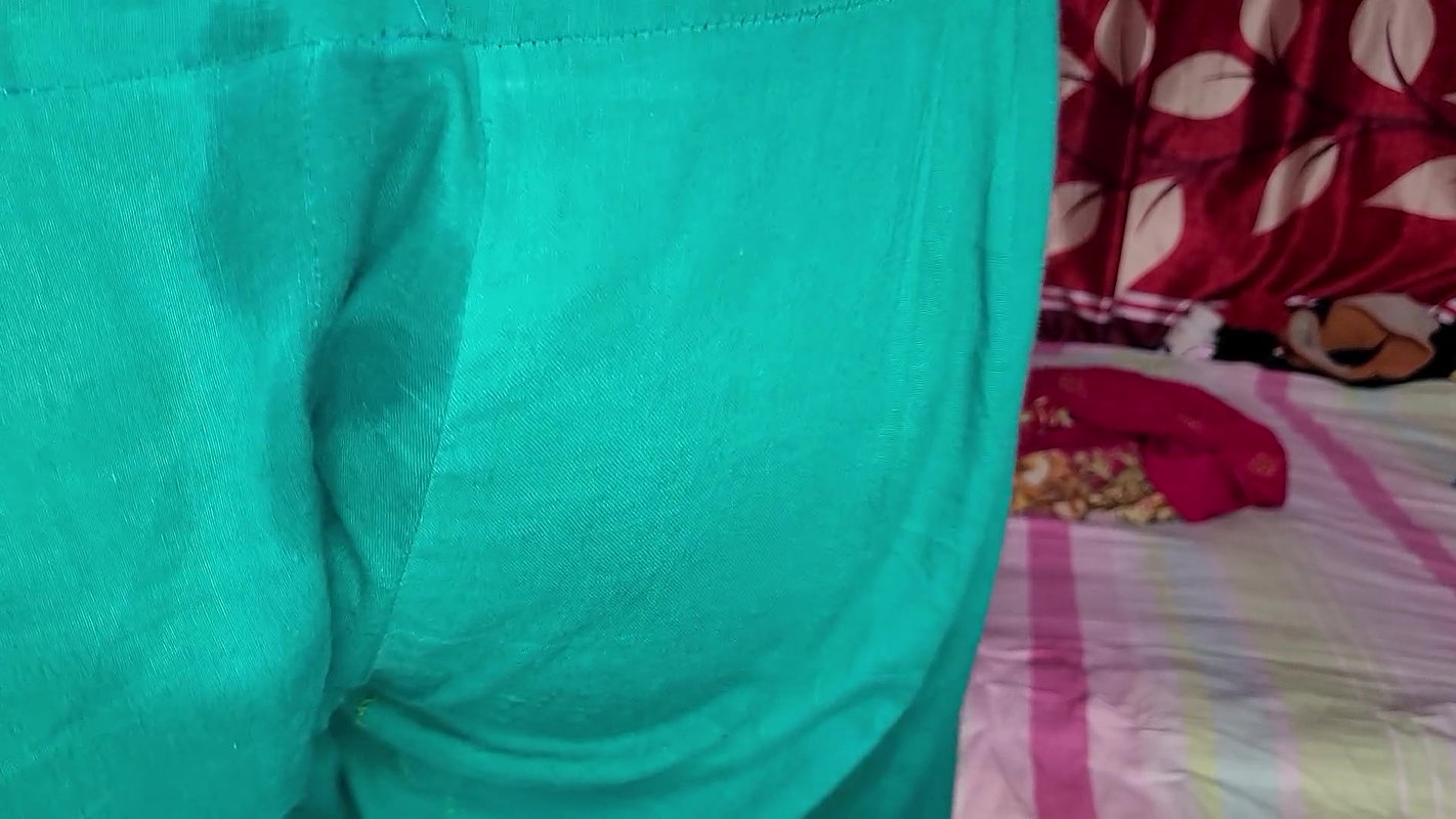 Bangladeshi Woman Cleaning the House Alone