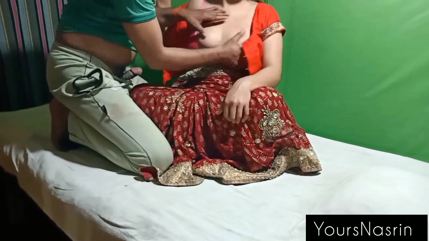 Beautiful Wife Waiting For Her Husband In Sharee.