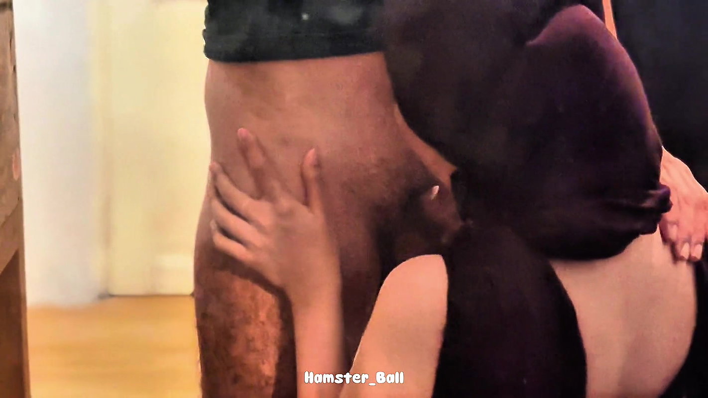 Blowjob by a Malaysian Muslim MILF Housemaid During the Rain