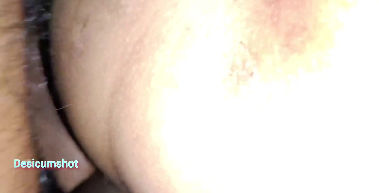 Girlfriend hot pussy fucking and creampie over her ass hole