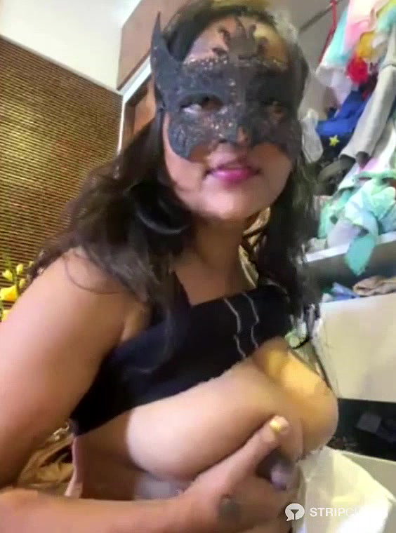 HaaniKaur 2 pressing boobs hard