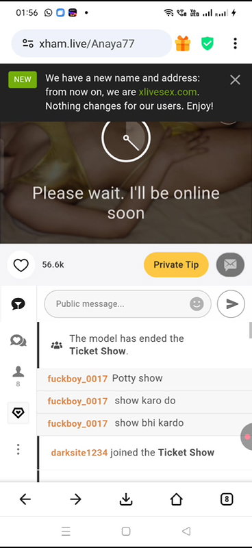 Anaya77 solo show with faceGB