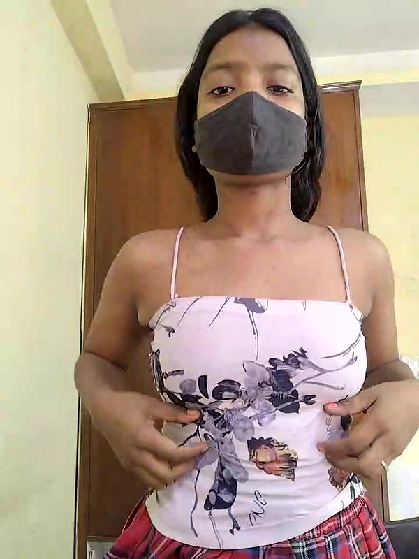 Mona_Desai 24 pussy rubbing and boobs oiling