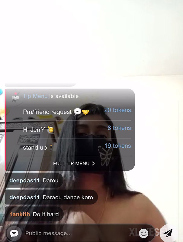 Jerry-LoveHeart 22 Rare HD ticket show spreading pussy hole