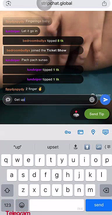 Angel_simren 1 Ticket show pussy fingering