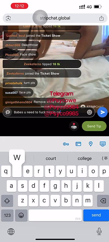 Swetieeeee Hotswetie 10 Ticket show Hardcore fucking and pussy cum show