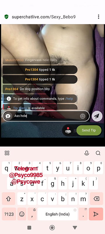 Sexy_bebo9 2 Ticket show pussy fingering