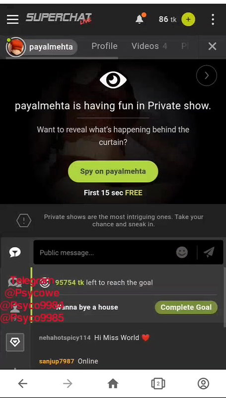 Payalmehta 15 Private show closeup pussy hole show