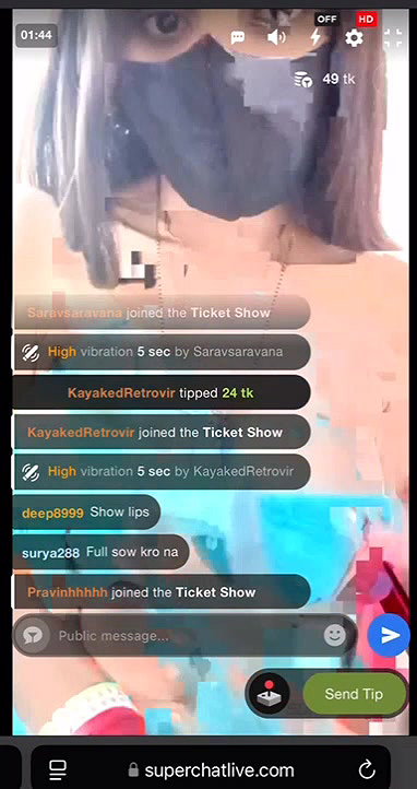 Hot-jasika Billo_rani_g 53 Ticket show boobs oiling1