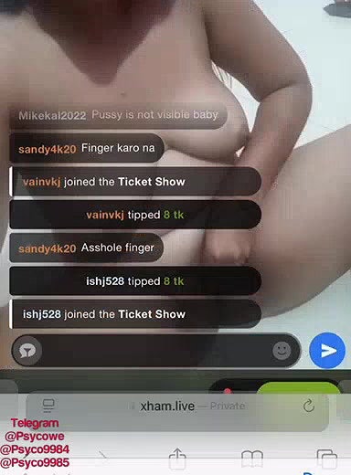 Cute-mahek Ticket show face show and pussy fingering