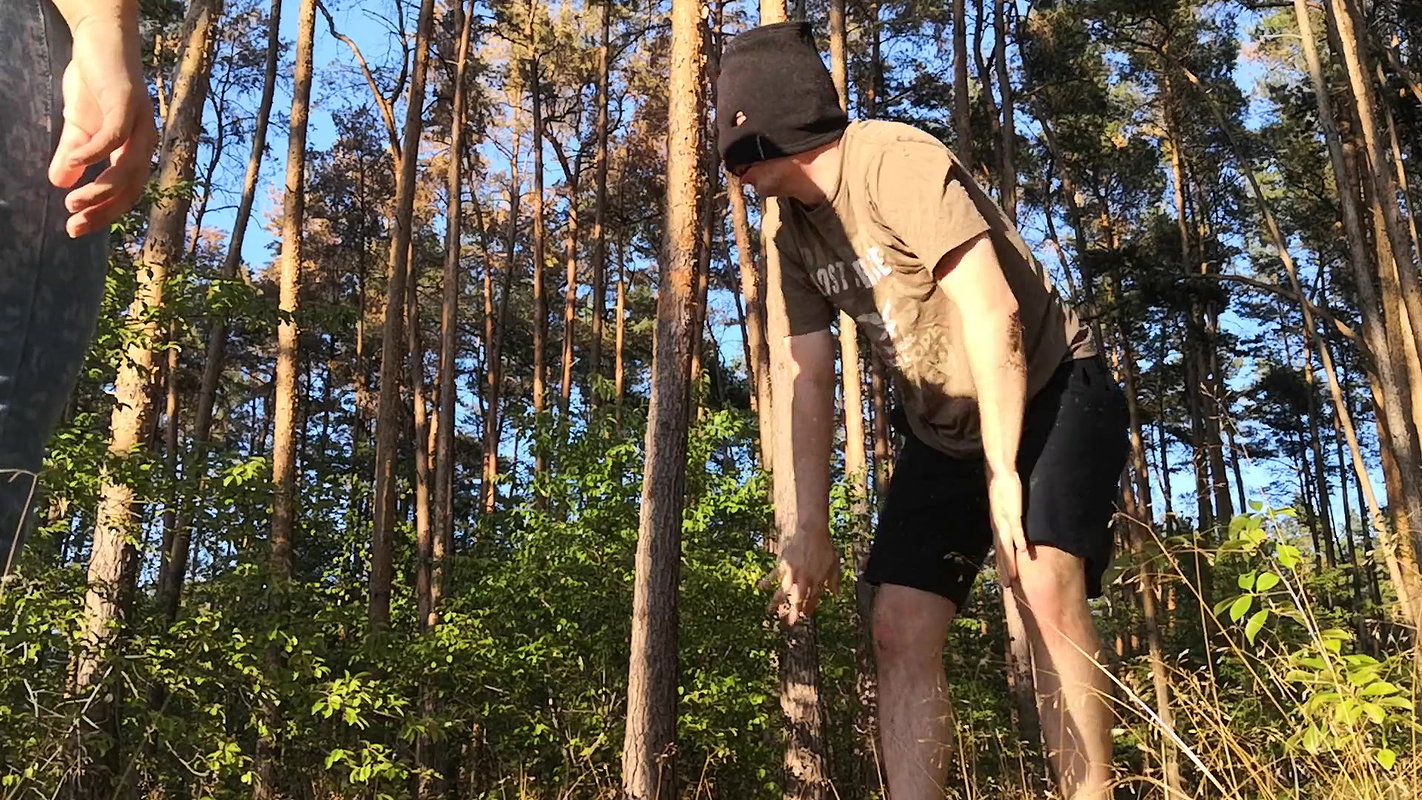 BallbustingExtremeAmateur Ballbusting in the Forest