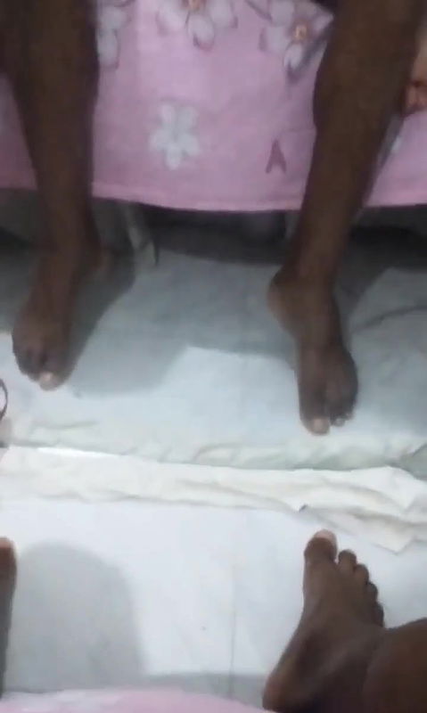 Making delicious in front of the mirror with my ex boyfriend