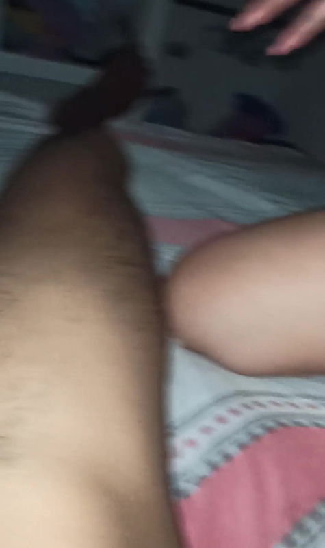 My classmate came to study and we ended up fucking in my bed