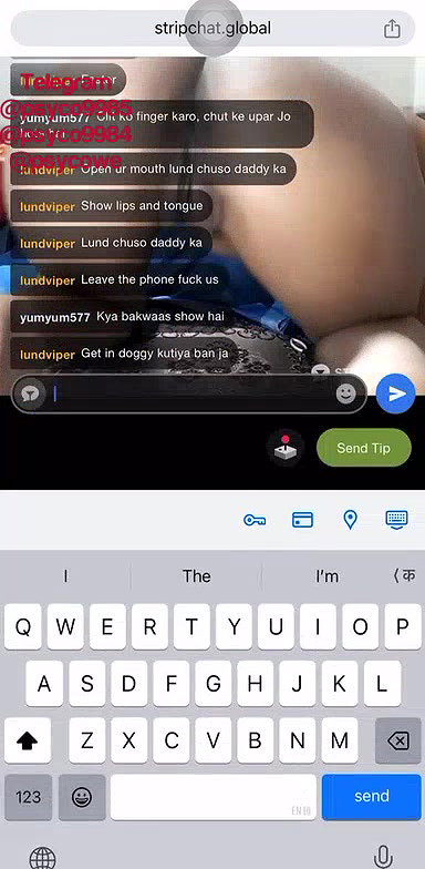 Poojaji690 1 Ticket show pussy fingering