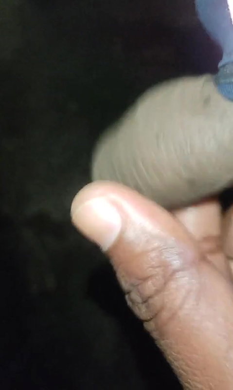 Night mode outdoor discharged.