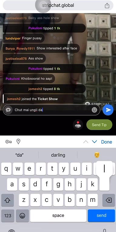 Its_Gayatri Your_Hotty_Girl 2 Ticket show amaizing nude dance show1