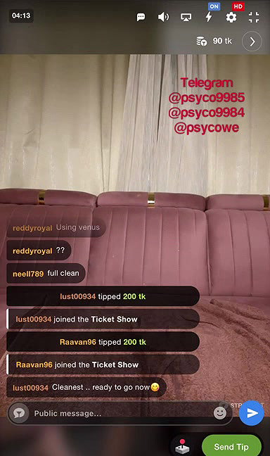 Evequinn 10 200 Tokens Ticket show Part-2 pussy shaving clean beautiful pussy1