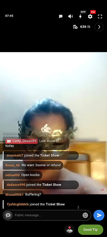 Lusty-Eva 5 Ticket show spreading ass hole