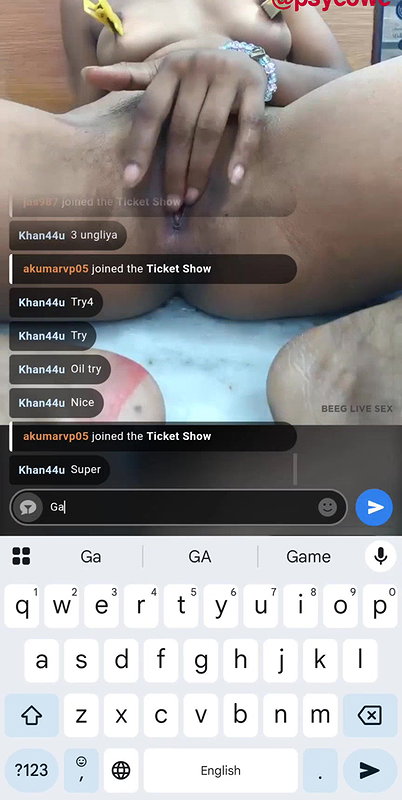 Leoni_G Ticket show face show and pussy fingering