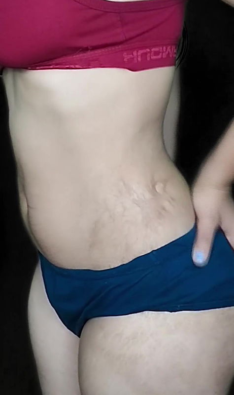 When she completed her 18 age now she is sexy hot