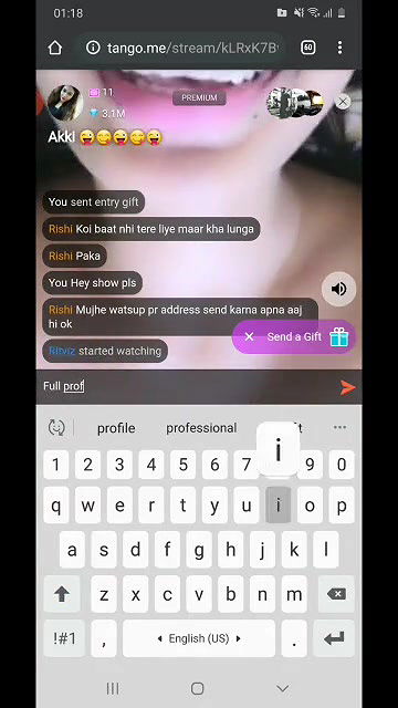 Akki  hot tango premium show (1)