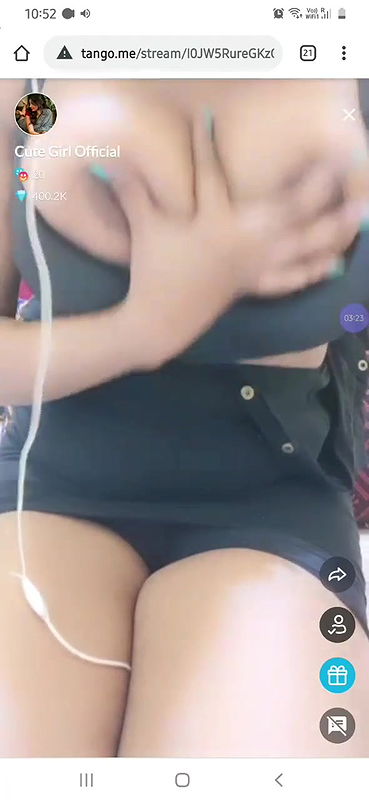 Cute girl official  hot tango premium show (1)