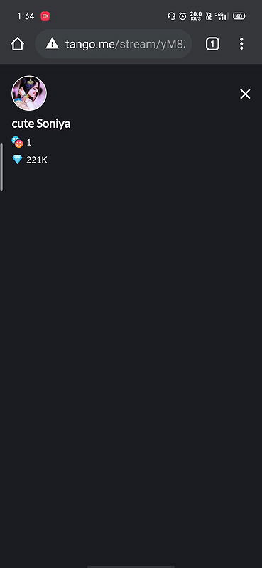 cute soniya  hot tango premium show