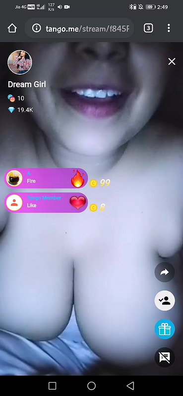 dream girl  hot tango premium show
