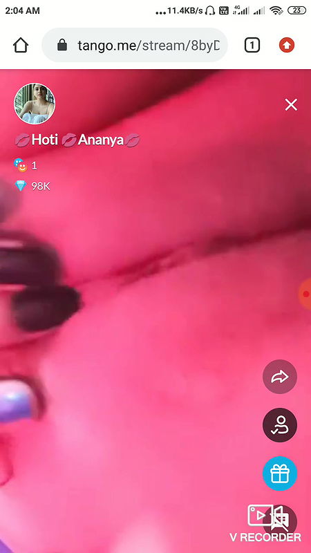 hot Ananya  hot tango premium show