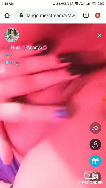 hot Ananya  hot tango premium show