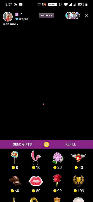 Izah Mallik  hot tango premium show (1)