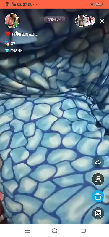 neelophar  hot tango premium show