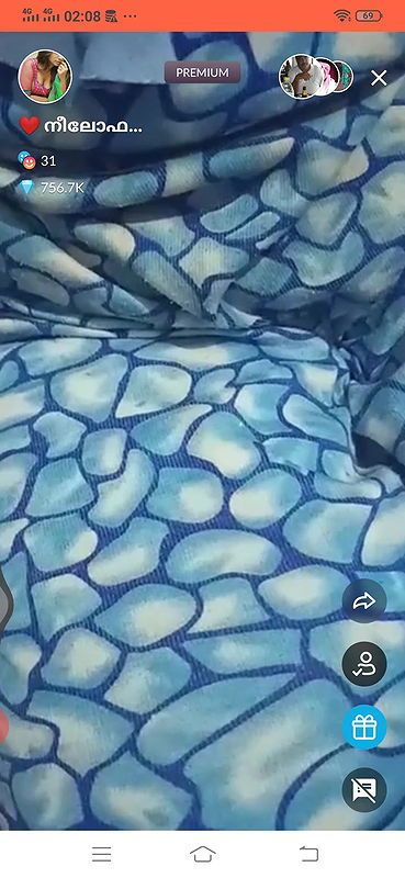 neelophar  hot tango premium show