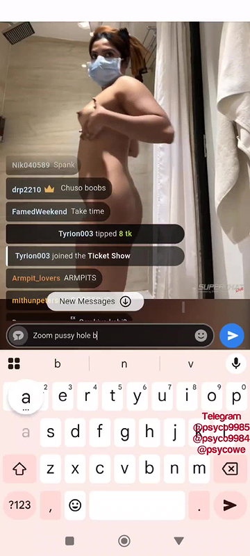 Sassy_Anshii 1 Ticket show sexy hot figure girl shower show