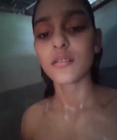 Cute Girl Showing For Lover